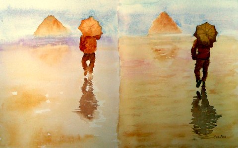 Aquarelle (Emile Wouters)