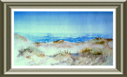 Aquarelle 2006 - Dunes du Nord (Emile Wouters)