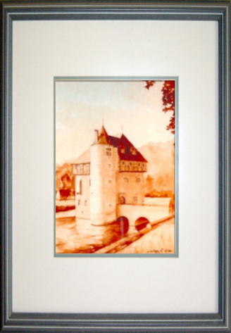 Aquarelle 2007 - Crupet (Emile Wouters)