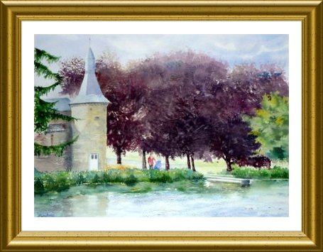 Aquarelle 2010 - Ry (Emile Wouters)