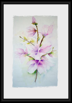 Aquarelle - Fleurs (Monique Dolimont)