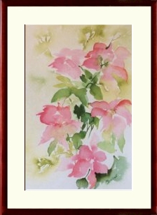 Aquarelle - Fleurs (Monique Dolimont)