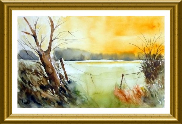 Aquarelle - Paysages (Monique Dolimont)