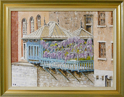 Huile - Vue de Namur (Emile Wouters)