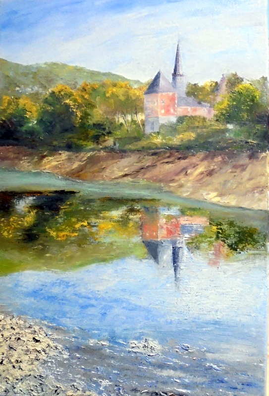 Aquarelle - Elves - Ecole du Haut-Bois (Namur - Belgique)