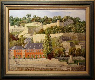 Huile - "Citadelle de Namur" (Emile Wouters)