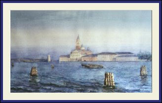 Venise "Santa Maria della Salute" (Emile Wouters)